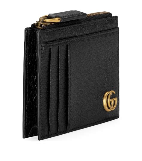 gucci card holder snake black|gucci gg marmont card holder.